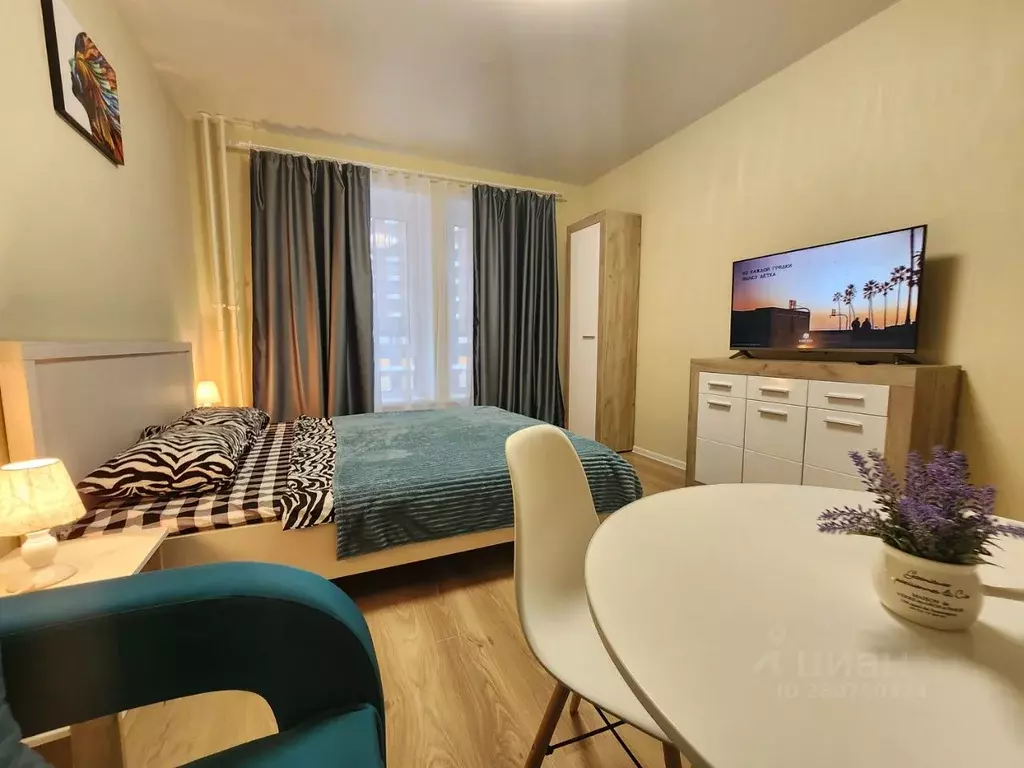 Студия Московская область, Люберцы ул. Летчика Ларюшина, 4к1 (20.0 м) - Фото 1