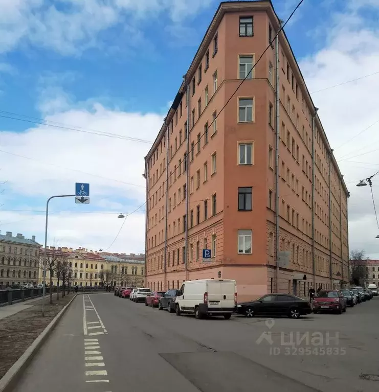 Комната Санкт-Петербург Малая Подьяческая ул., 3 (21.2 м) - Фото 1