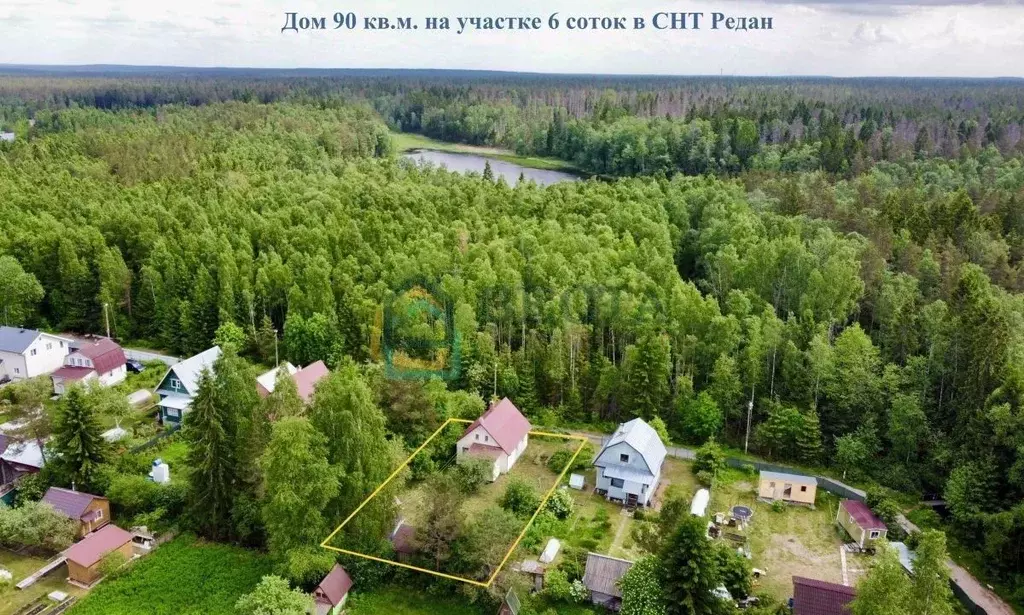 Дом в Ленинградская область, Выборгский район, Красносельское с/пос, ... - Фото 1