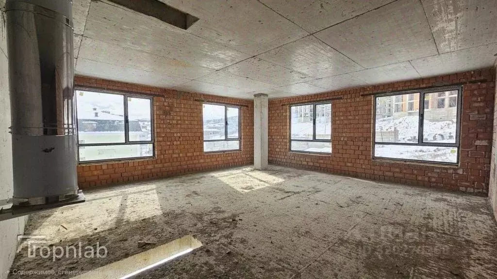 2-к кв. Кабардино-Балкария, Нальчик ул. Атажукина, 153 (64.64 м) - Фото 2