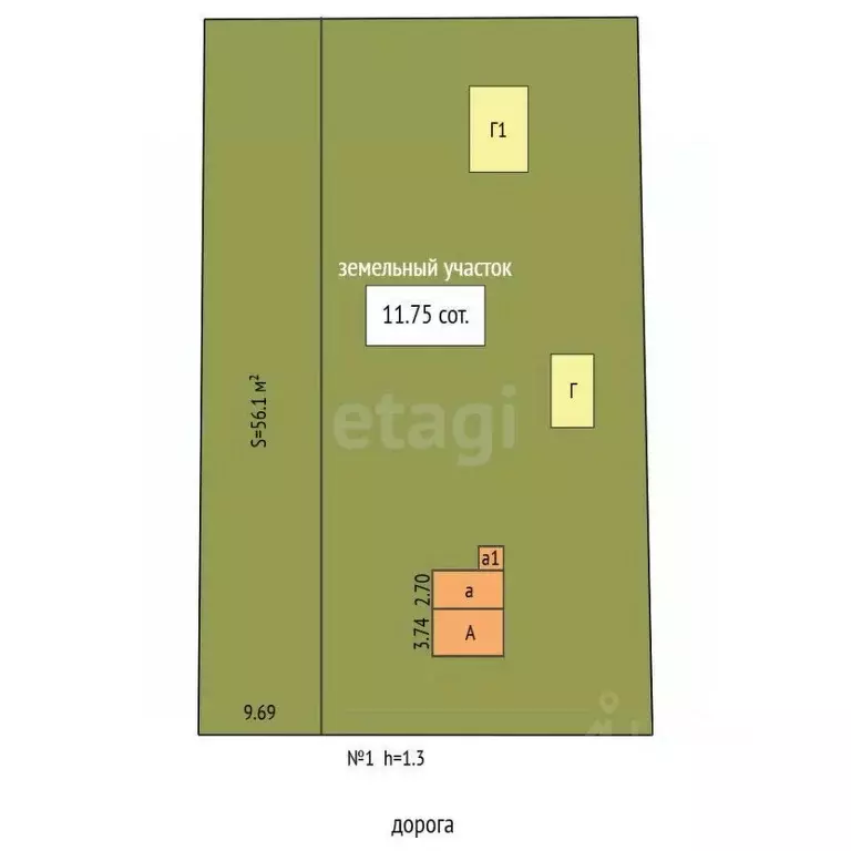 Участок в Московская область, Кашира городской округ, пос. Большое ... - Фото 2