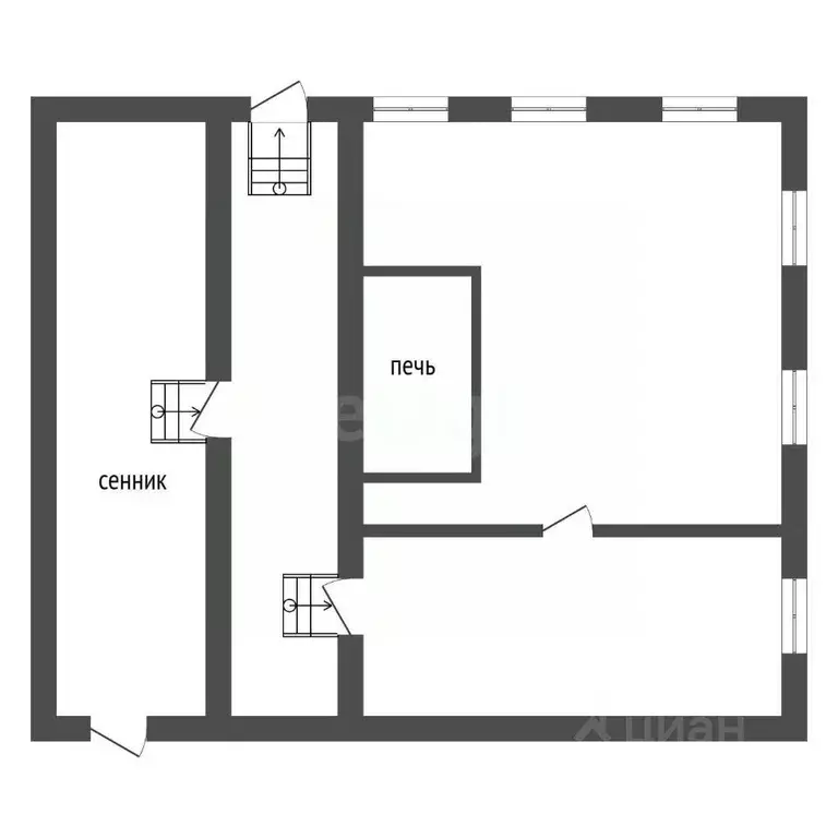 Дом в Владимирская область, Меленковский муниципальный округ, с. ... - Фото 2