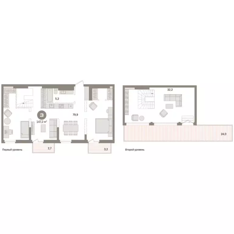 3-комнатная квартира: Екатеринбург, улица Шаумяна, 28 (147.2 м) - Фото 1