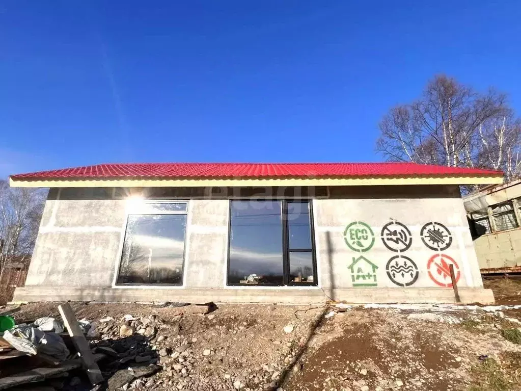 Дом в Камчатский край, Елизовский муниципальный округ, Рябинка ... - Фото 1