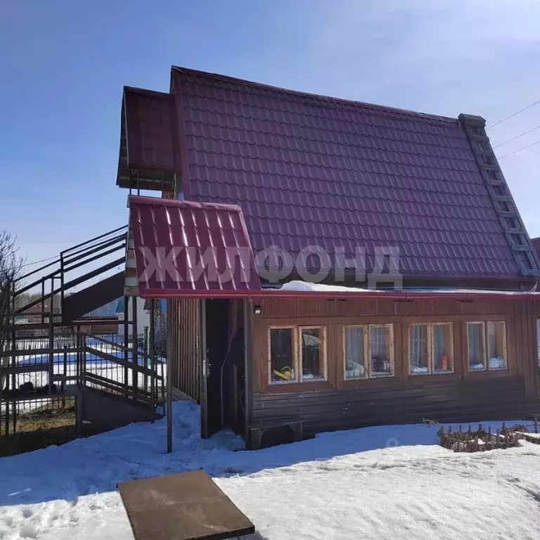Дом в Новосибирская область, Мошковский район, Приволье СНТ  (55 м) - Фото 0