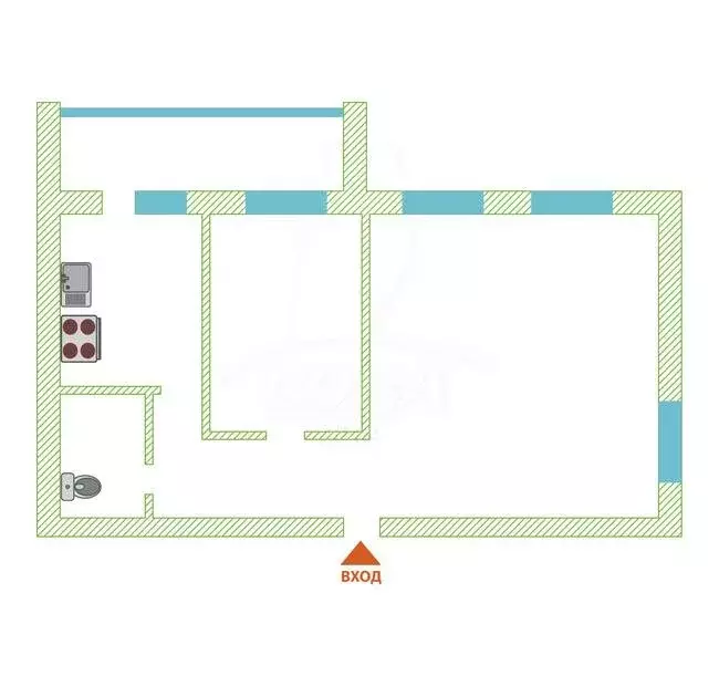 2-комнатная квартира: Тюмень, улица Елизарова, 6 (58.5 м) - Фото 2