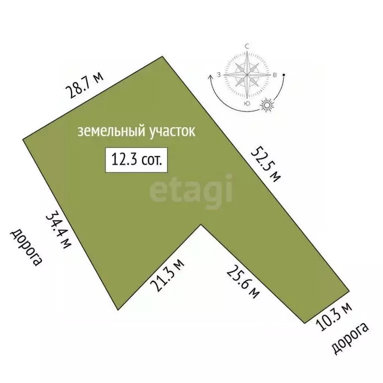 Участок в Ростовская область, Аксайский район, Старочеркасское с/пос ... - Фото 2