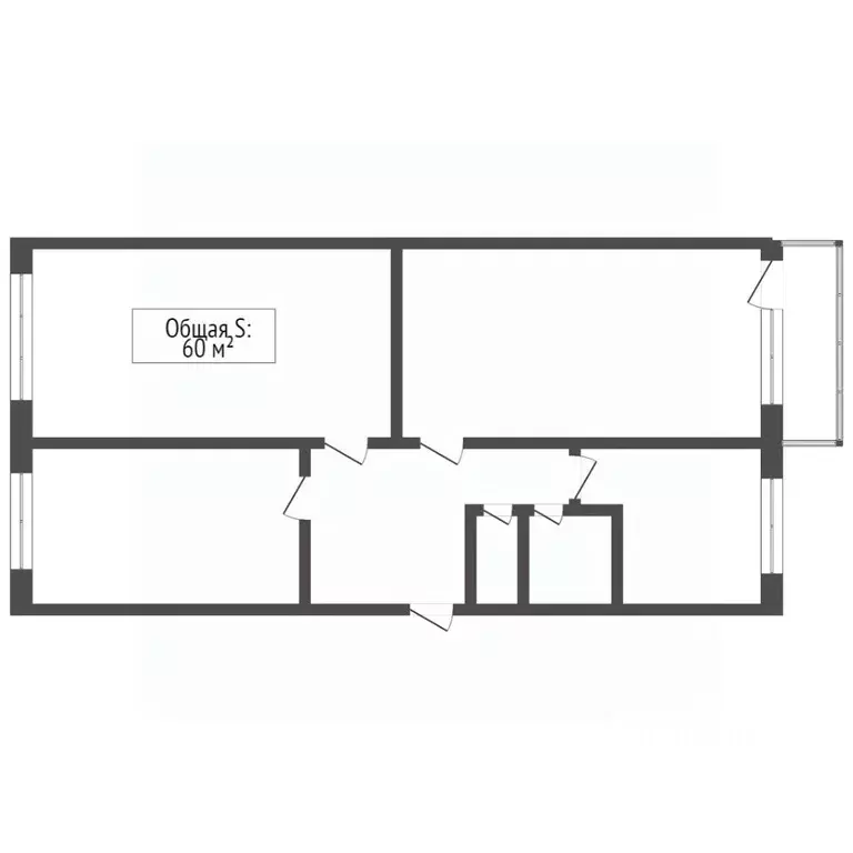 3-к кв. Кемеровская область, Кемерово просп. Ленина, 90 (61.0 м) - Фото 1