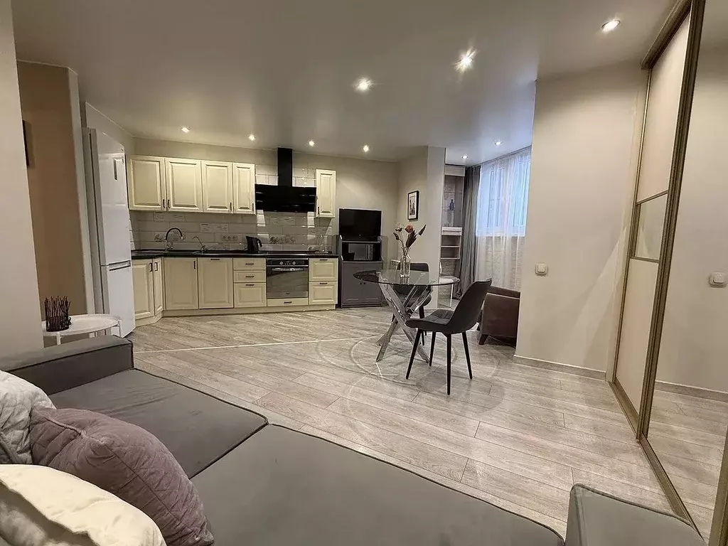 Студия Московская область, Химки Молодежная ул., 78 (38.0 м) - Фото 1