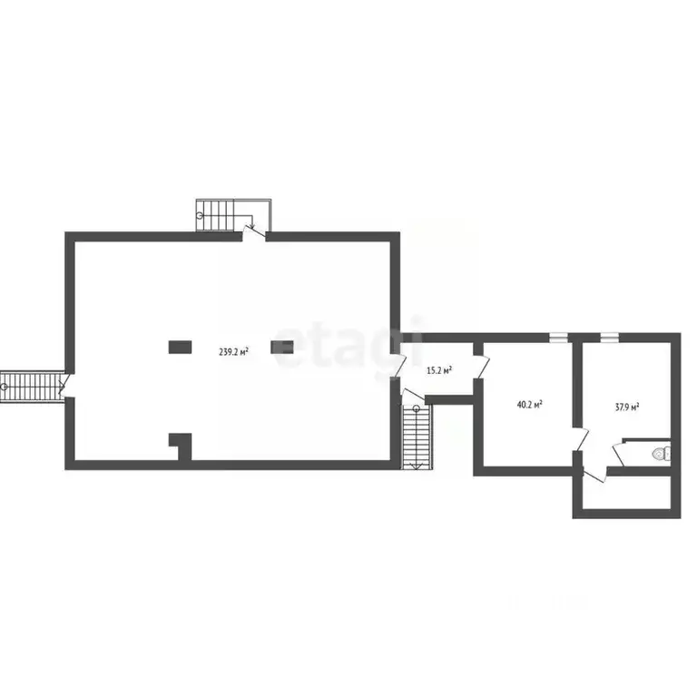 Помещение свободного назначения в Челябинская область, Южноуральск ул. ... - Фото 2
