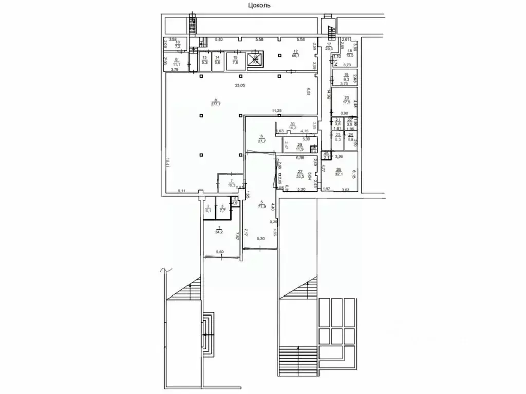 Помещение свободного назначения в Московская область, Коломна наб. ... - Фото 2