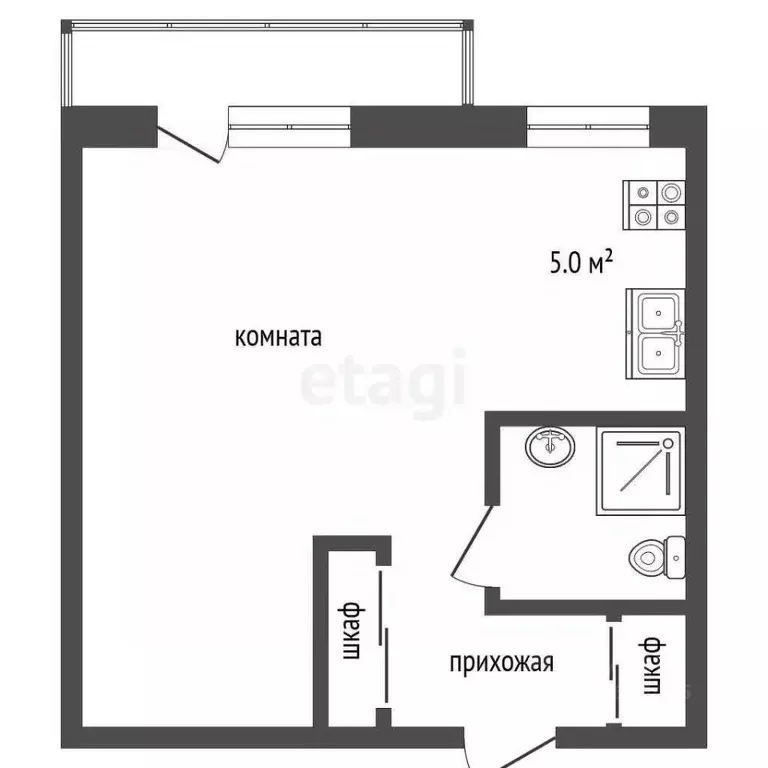 1-к кв. Москва ул. Винокурова, 26К1 (32.1 м) - Фото 1