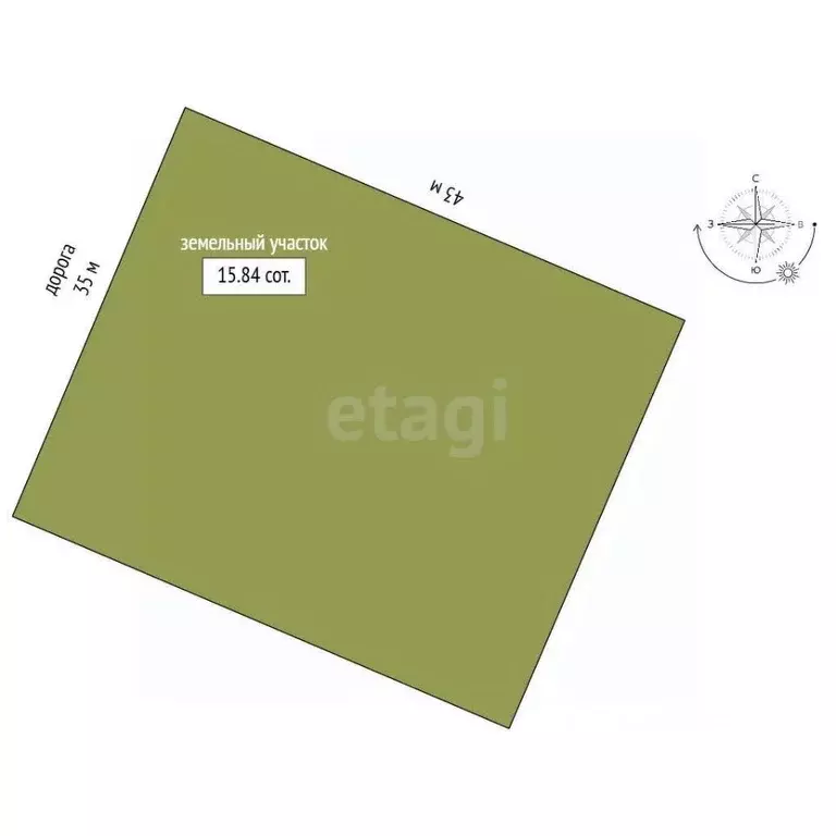 Участок в Ярославская область, Рыбинский муниципальный округ, д. ... - Фото 2