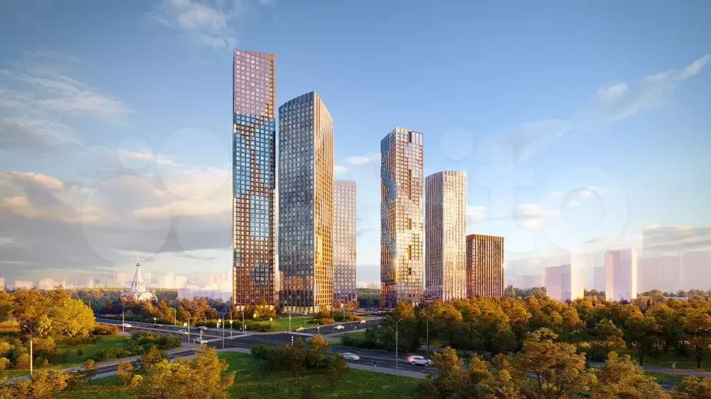 2-к. квартира, 50,3 м, 39/42 эт. - Фото 1
