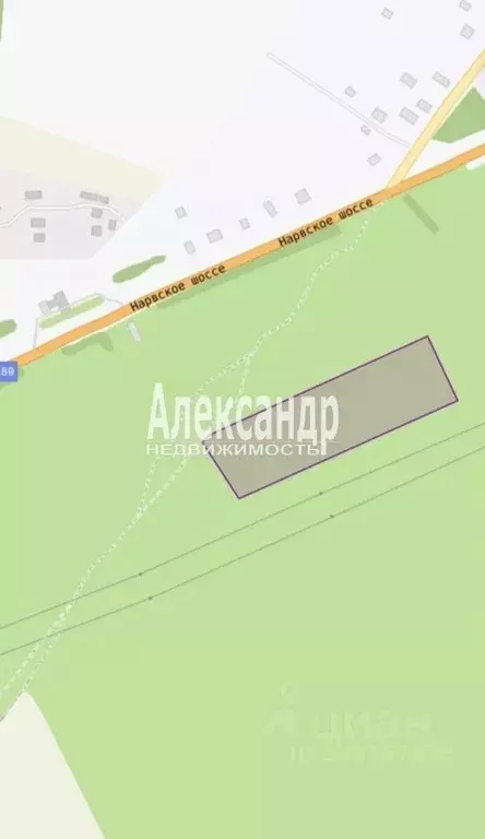 Участок в Ленинградская область, Ломоносовский район, Русско-Высоцкое ... - Фото 1