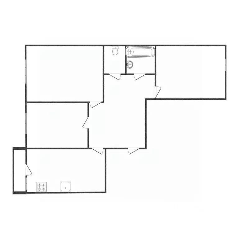 3-к кв. Костромская область, Костромской район, Минское с/пос, с. ... - Фото 0