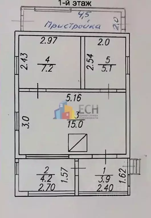 Дом в Тульская область, Тула 40 лет Октября СНТ, 45 (38 м) - Фото 2