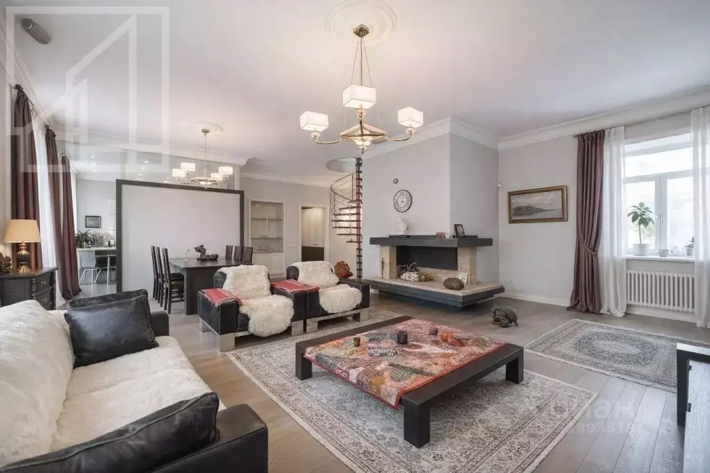 5-к кв. Москва Вознесенский пер., 9С2 (220.0 м) - Фото 1