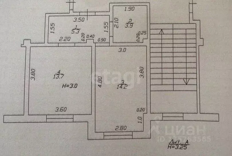 1-к кв. Краснодарский край, Анапа проезд Родниковый, 18 (37.1 м) - Фото 2
