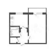 1-к. квартира, 33,7 м, 9/10 эт. - Фото 0