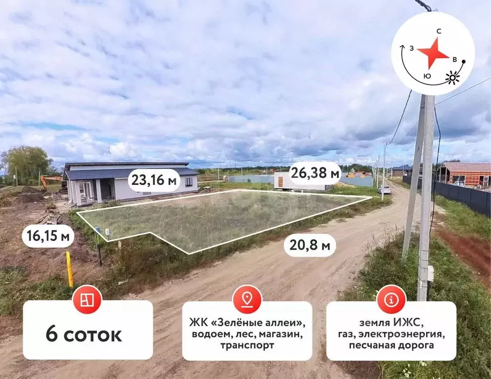 Участок в Тюменская область, Тюмень Плодовое товарищество с ... - Фото 1