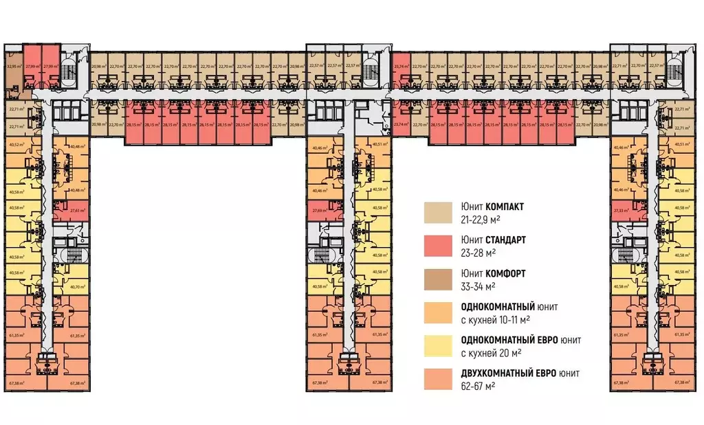 Студия Санкт-Петербург просп. Большевиков, уч3 (22.7 м) - Фото 2