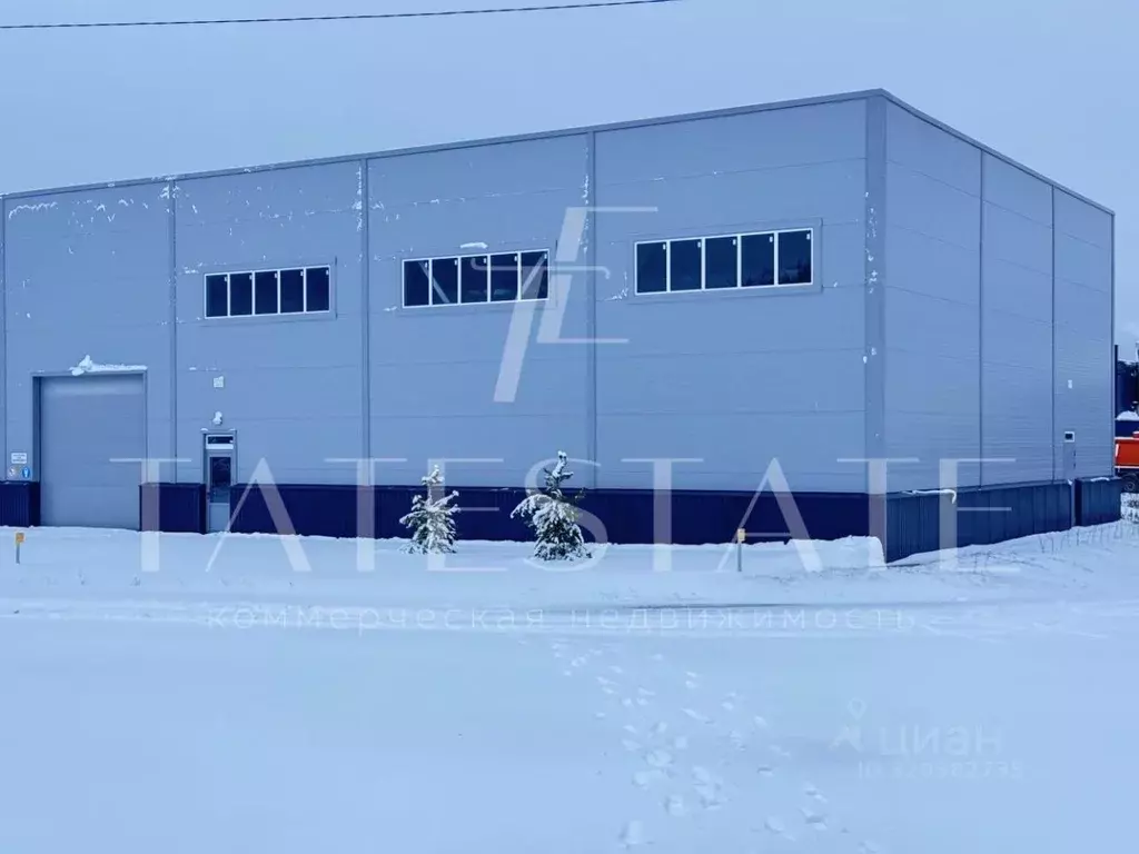 Склад в Татарстан, Зеленодольский район, Васильево муниципальное ... - Фото 1