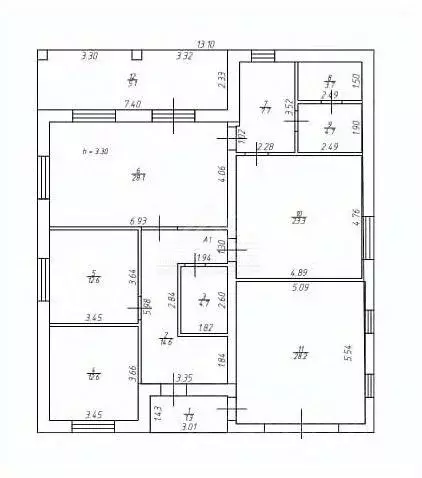 Дом в Татарстан, Лаишевский район, Столбищенское с/пос, с. Столбище ... - Фото 2
