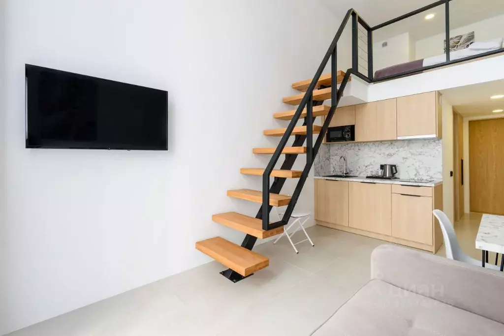 1-к кв. Краснодарский край, Сочи Бытха мкр, ул. Бытха, 30 (32.0 м) - Фото 2