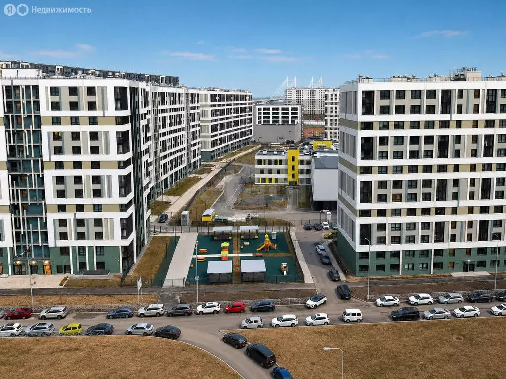 Квартира-студия: Санкт-Петербург, бульвар Александра Грина, 3 (38.1 м) - Фото 2
