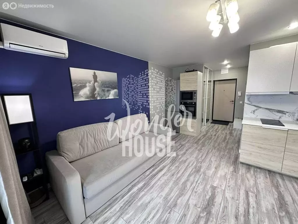 Квартира-студия: Тюмень, улица Николая Ростовцева, 26к1 (35 м) - Фото 1