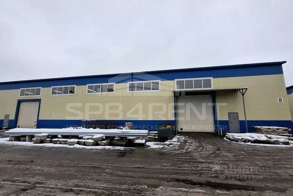 Склад в Ленинградская область, Всеволожский район, Свердловское ... - Фото 1