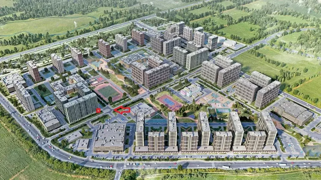 Помещение свободного назначения в Санкт-Петербург пос. Парголово, дор. ... - Фото 2