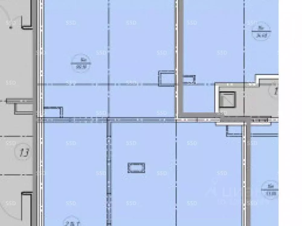 Торговая площадь в Московская область, Ленинский городской округ, д. ... - Фото 2