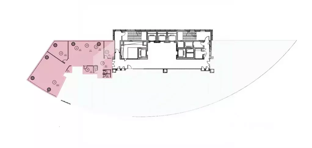 Помещение свободного назначения в Москва наб. Пресненская, 10блока ... - Фото 2