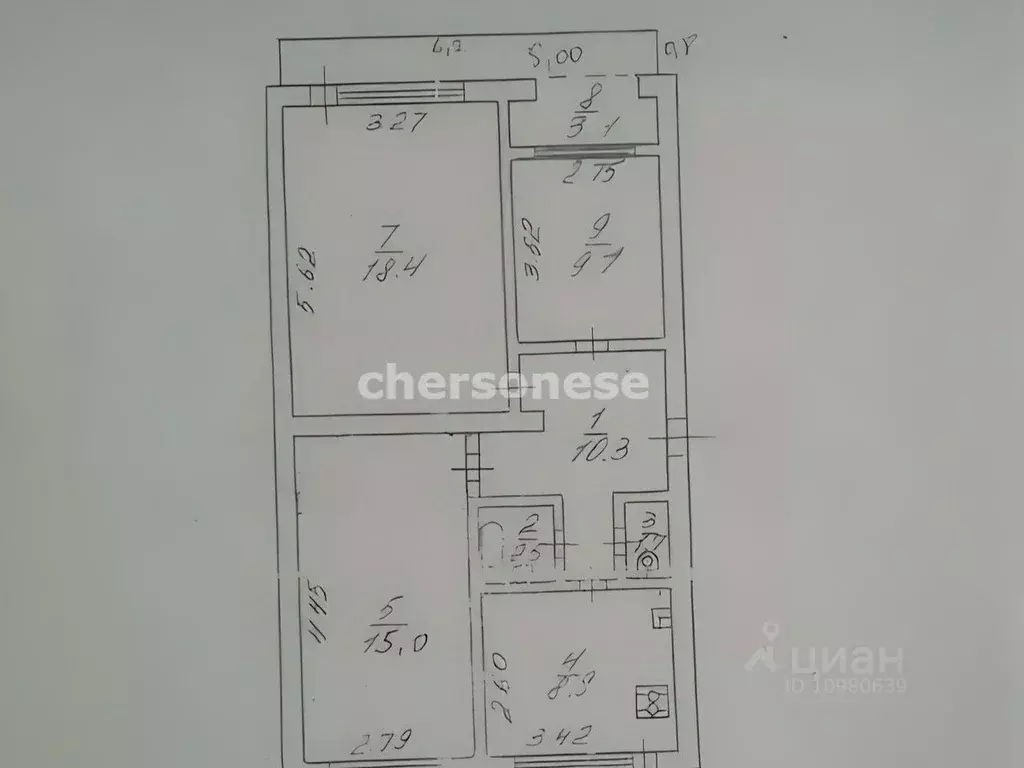 Комната Севастополь просп. Генерала Острякова, 203А (20.0 м) - Фото 2