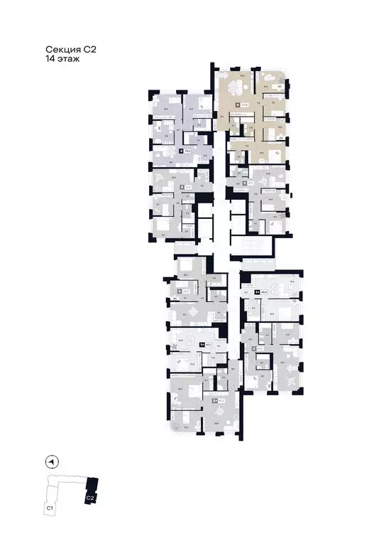 2-комнатная квартира: Москва, Лодочная улица, 27к2 (82.2 м) - Фото 1
