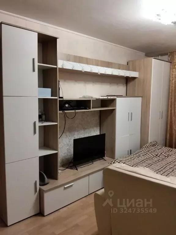 1-к кв. Самарская область, Жигулевск Морквашинская ул., 41 (32.8 м) - Фото 1