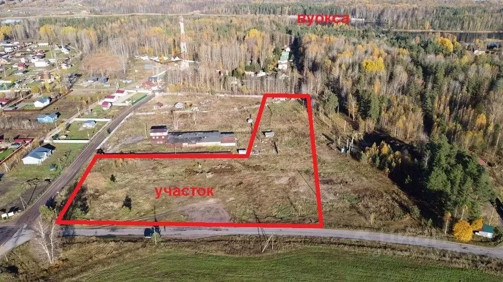Участок в Ленинградская область, Выборгский район, Гончаровское с/пос, ... - Фото 1