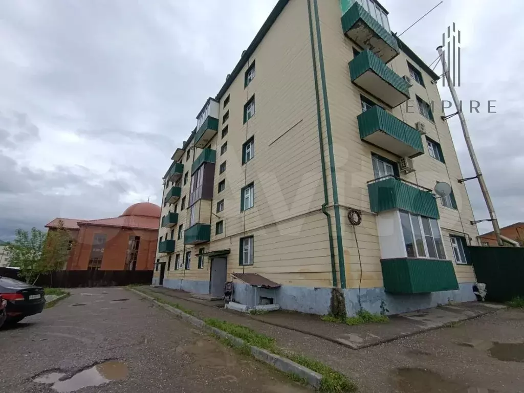 1-к. квартира, 34,4 м, 1/5 эт. - Фото 1