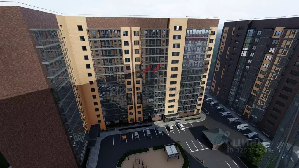 1-к кв. Хакасия, Абакан ул. Генерала Тихонова, 2 (37.0 м) - Фото 1