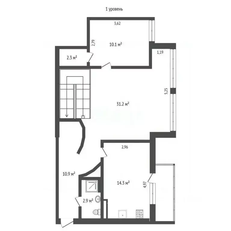 4-к кв. Севастополь ул. Новороссийская, 50 (135.6 м) - Фото 2