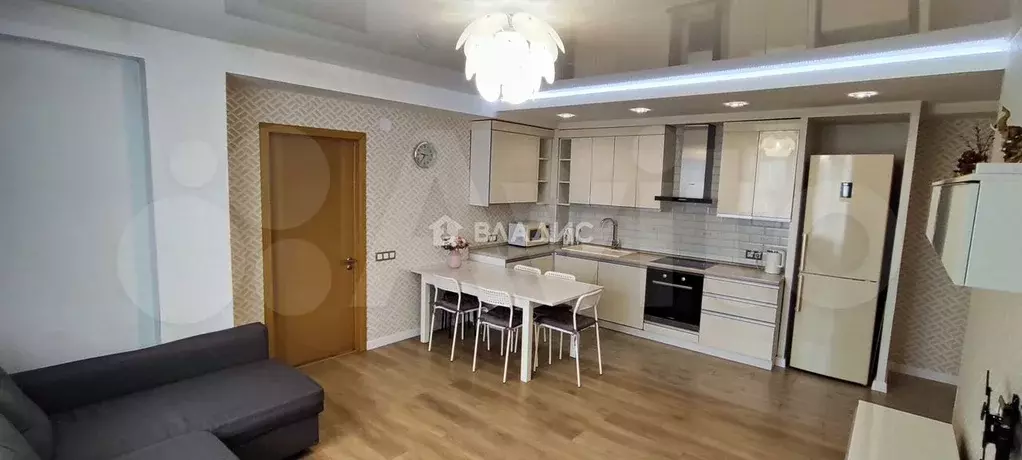 2-к. квартира, 69,4 м, 7/7 эт. - Фото 1