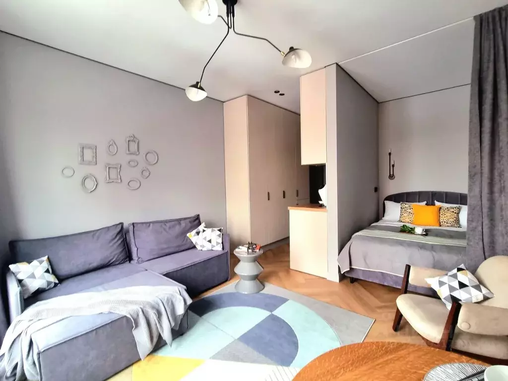 Студия Москва Новоостаповская ул., 20 (27.0 м) - Фото 0