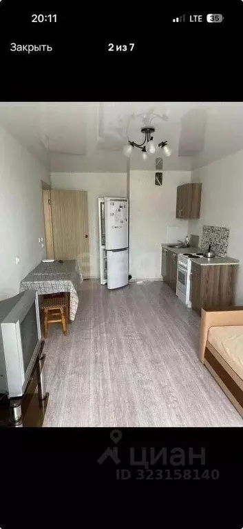 Студия Ростовская область, Ростов-на-Дону пер. Андреева, 17А (25.1 м) - Фото 1