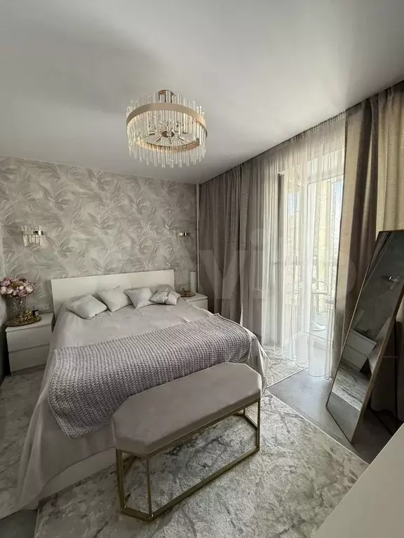 2-к. квартира, 60,1 м, 6/9 эт. - Фото 0