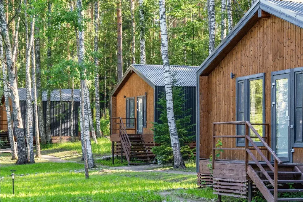 Дом в Ленинградская область, Приозерский район, Ромашкинское с/пос, ... - Фото 1