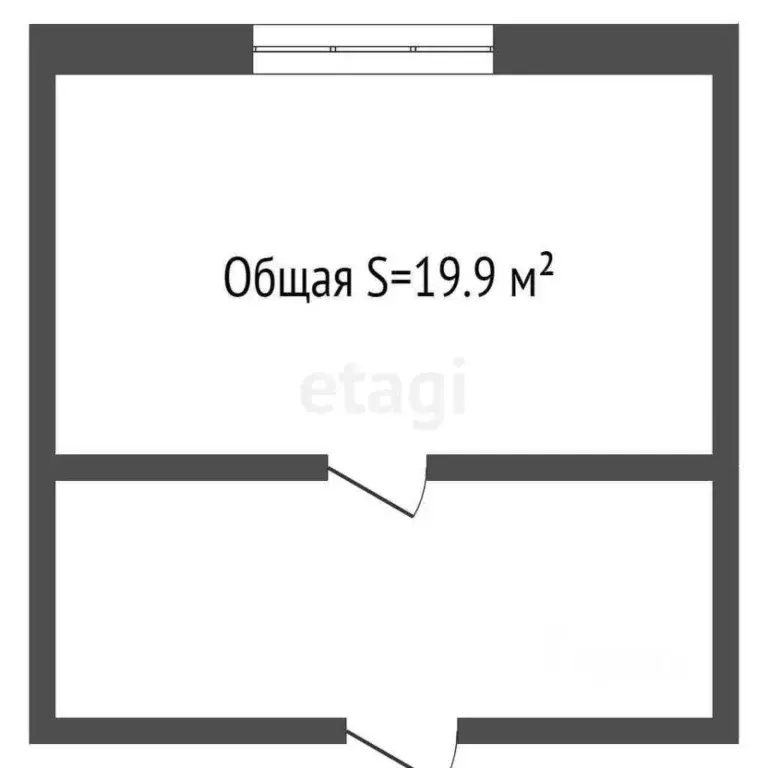 Комната Брянская область, Дятьково Московская ул., 4 (19.9 м) - Фото 1