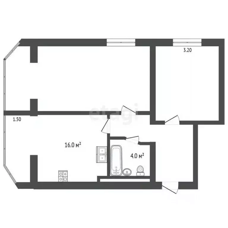 2-к кв. Ставропольский край, Пятигорск Оранжерейная ул. (66.0 м) - Фото 2