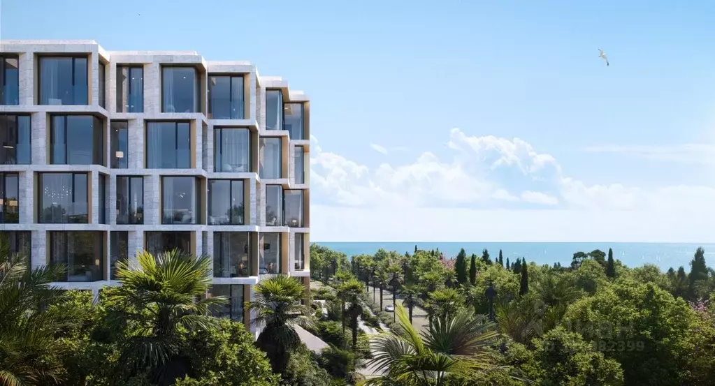 2-к кв. Краснодарский край, Сочи Светлана мкр, ул. Мандариновая (65.2 ... - Фото 1